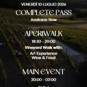 VINILI E VINELLI @CANTINE VOLPI - Complete Pass