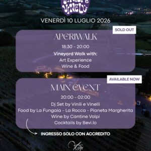 VINILI E VINELLI @Cantine Volpi - Accredito Main Event